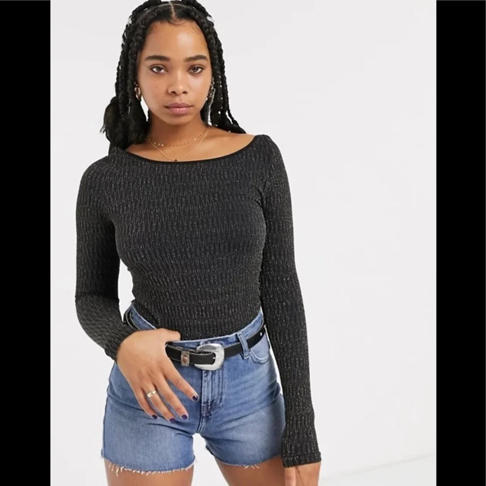 Free People | Seamless Sprinkled in Gold Bodysuit Size XS/S - Picture 2 of 6